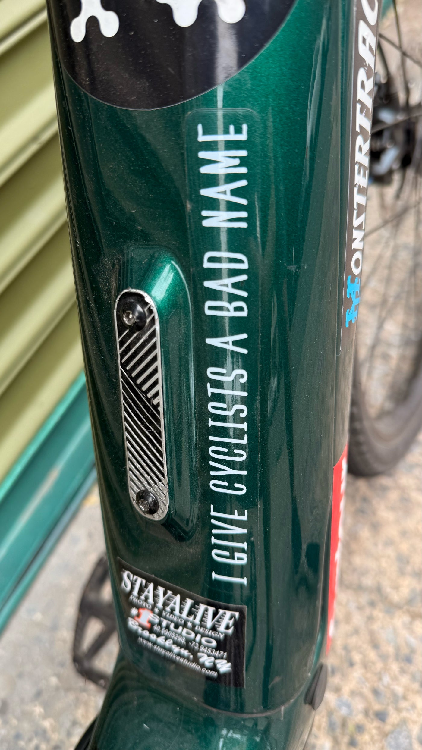 I Give Cyclists a Bad Name Sticker Pack